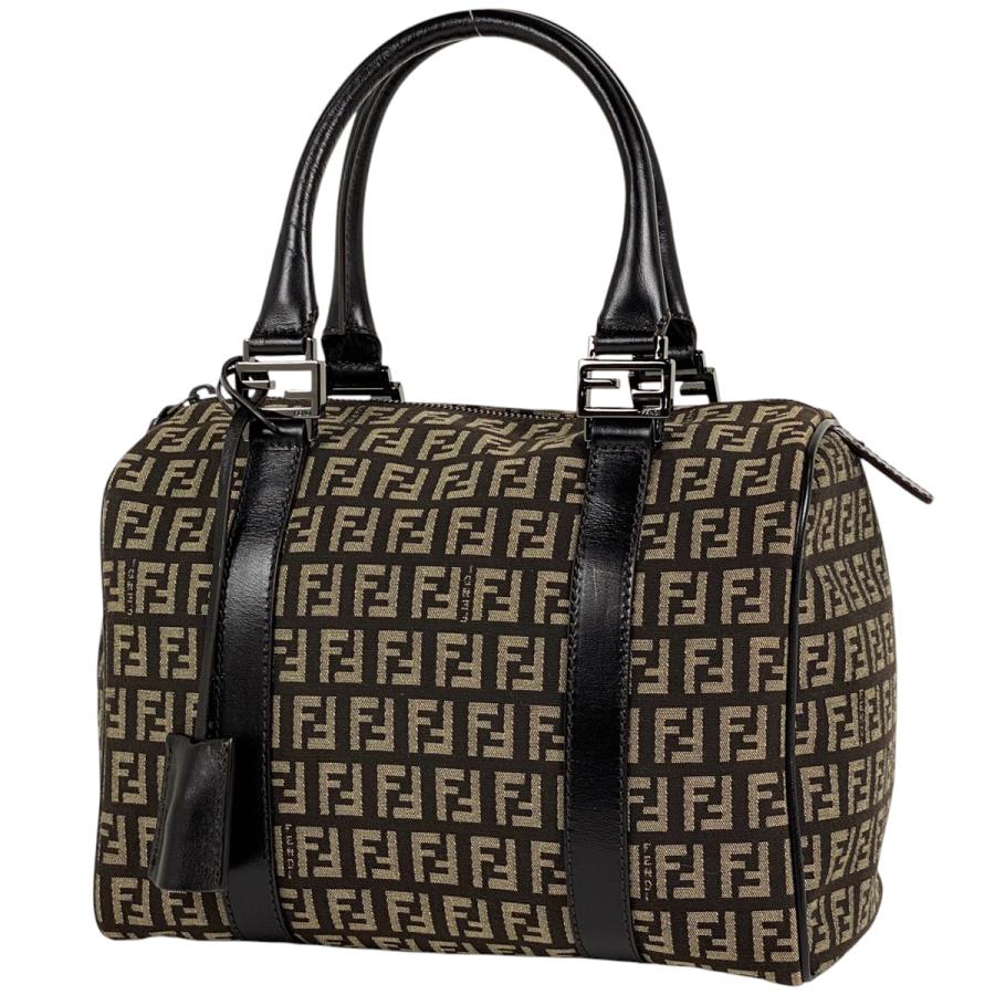 FENDI（フェンディ） ズッキーノ柄 ハンドバッグ ミニボストン