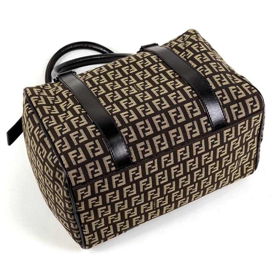 FENDI（フェンディ） ズッキーノ柄 ハンドバッグ ミニボストン
