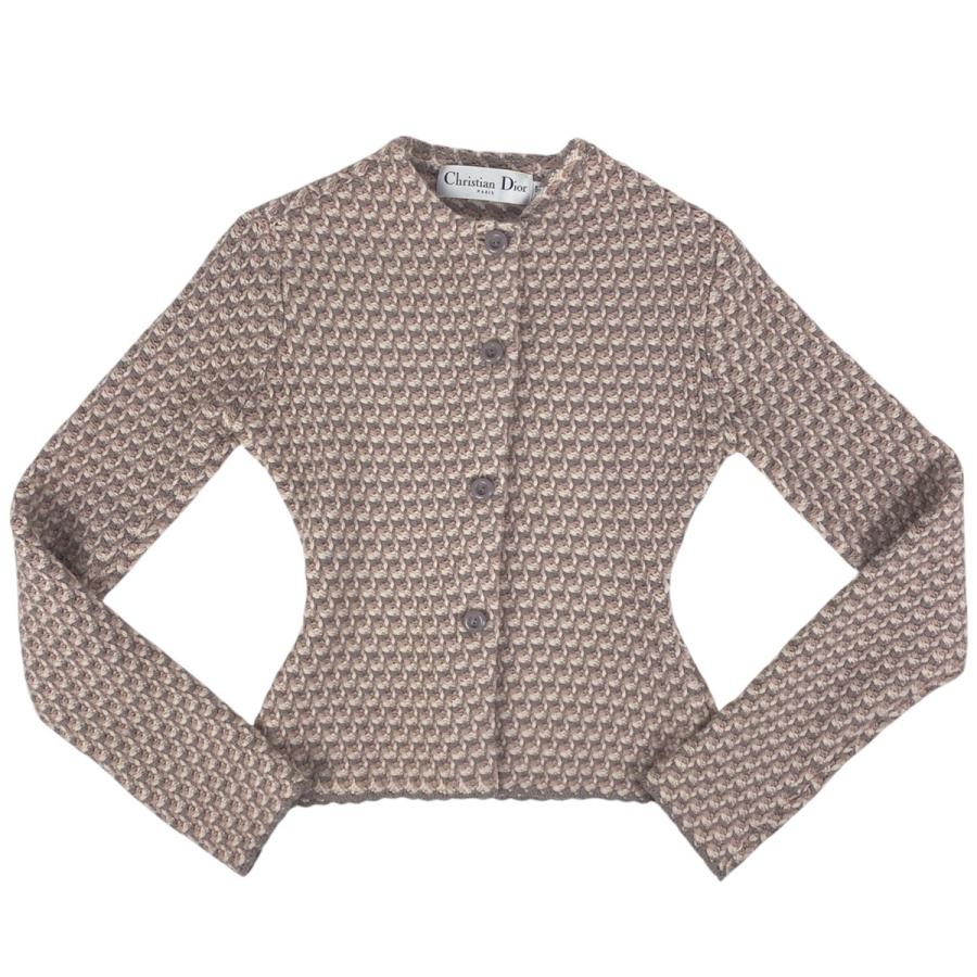 Christian Dior（クリスチャン・ディオール） ノーカラー ニット