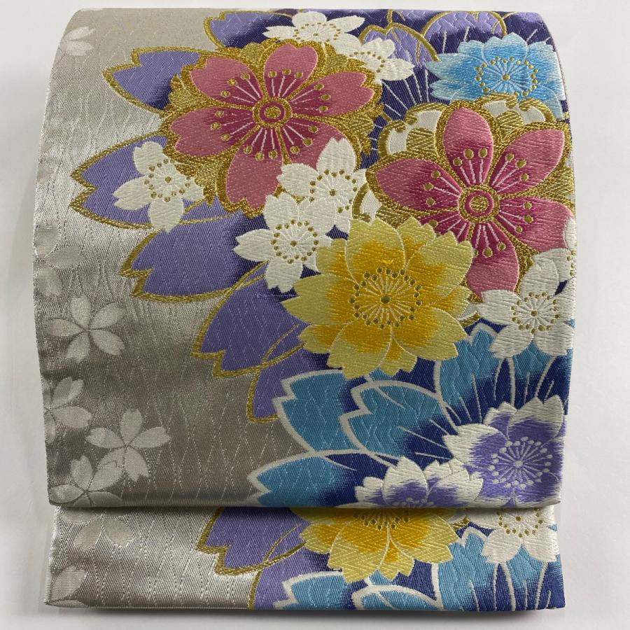 ウズラ 鶉 うずら 袋帯 六通 花 ウズラ 鶉 うずら 袋帯 六通 花