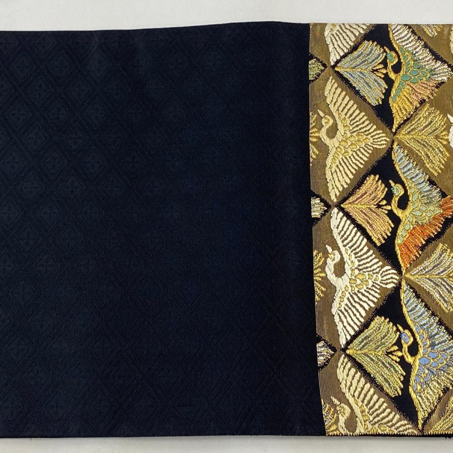 #202【美品】袋帯　六通　縁起物　鶴　婚礼 琳派柄 202【美品】袋帯 六通 縁起物 鶴 婚礼 琳派柄