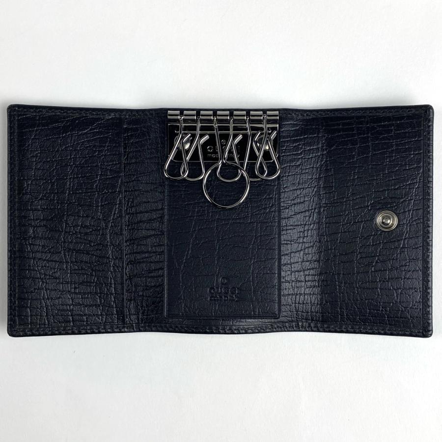 GUCCI グッチ インターロッキングG 6連 キーケース キーリング