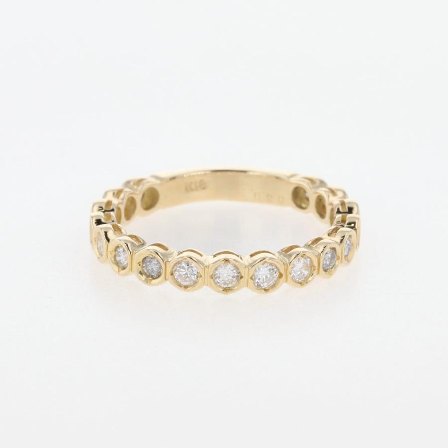 メレダイヤ デザインリング YG イエローゴールド 指輪 リング 12.5号  