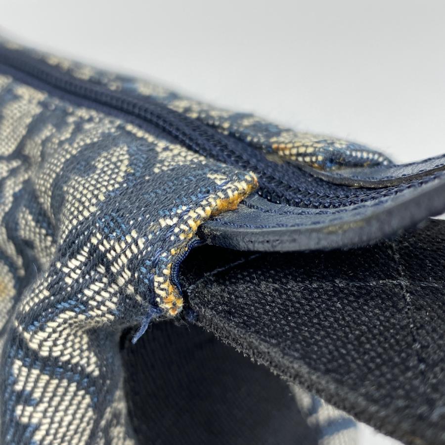 美品 ✨Christian Dior トロッター柄 クラッチバッグ ネイビー CHRISTIAN DIOR クリスチャンディオール トロッター柄 クラッチ