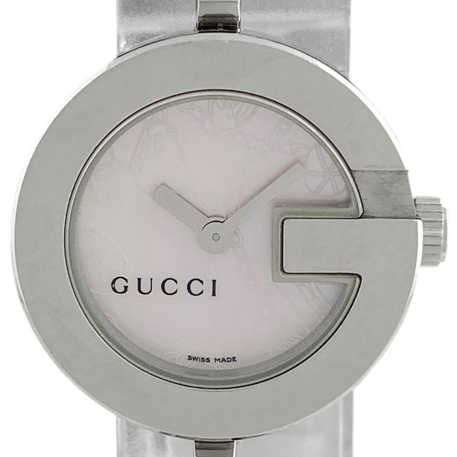 GUCCI グッチ Gチャーム ブレス ウォッチ 107 腕時計 SS