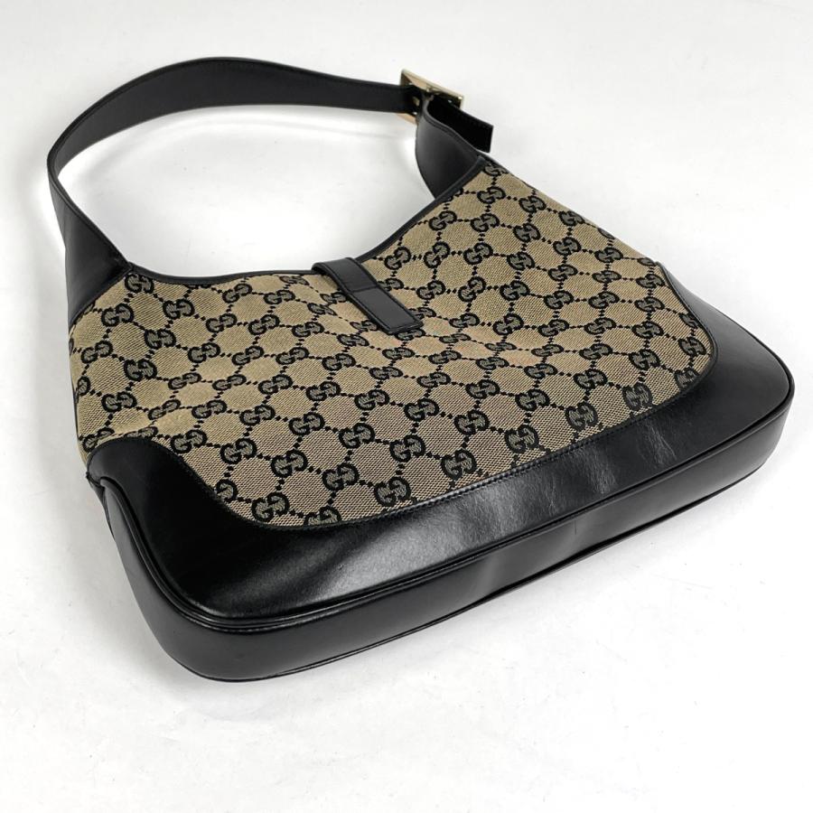 極美品　GUCCI グッチ　ショルダーバッグ　GG柄 GUCCI グッチ ジャッキーライン ショルダーバッグ ハンドバッグ