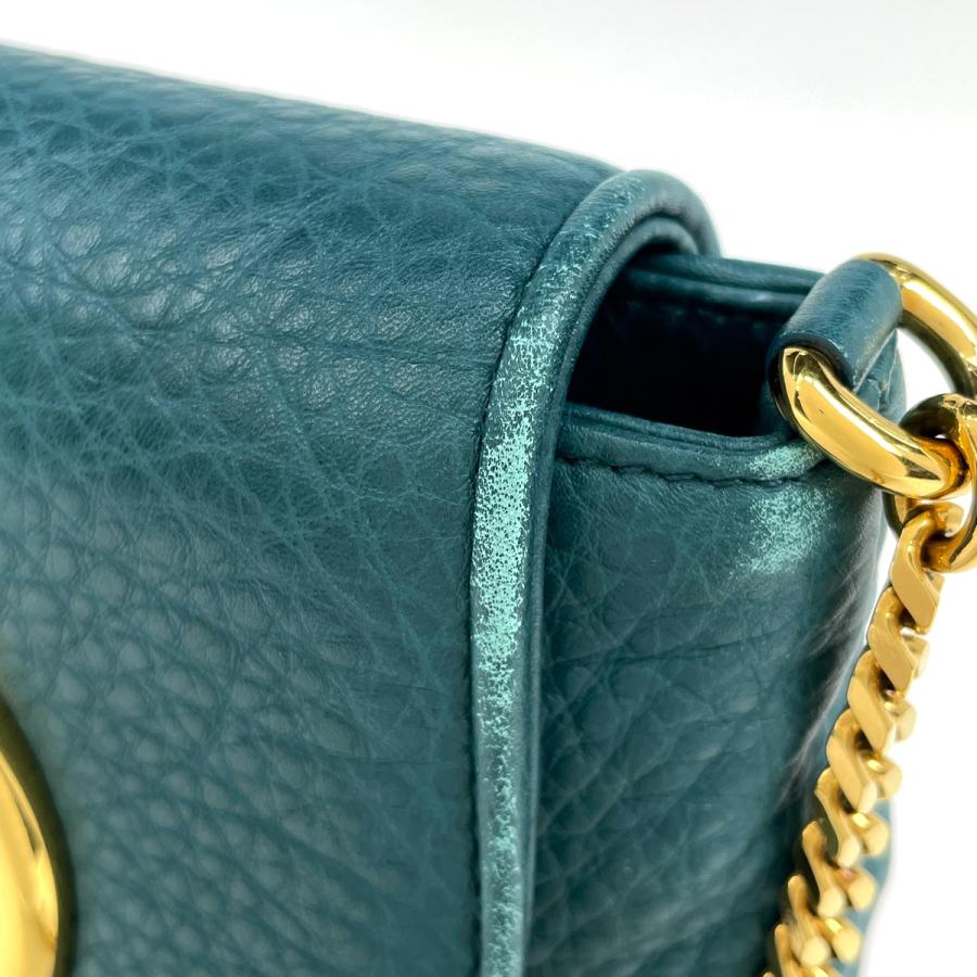 グッチ　ショルダーバッグ GUCCI（グッチ） ロゴ チェーン ショルダーバッグ ダブルG 斜め掛け