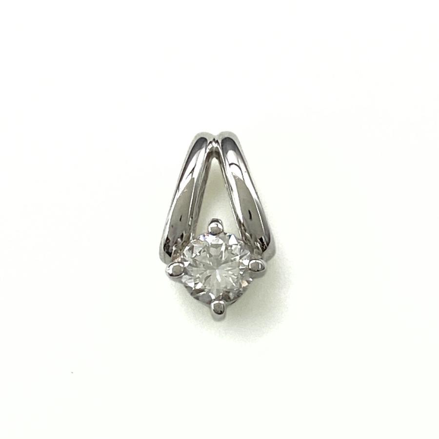 美品 Pt900 ダイヤモンド デザインネックレス ペンダントトップ ペンダントトップ Pt900 ダイヤ付 (Type-NM)
