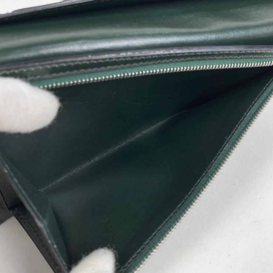 HERMES エルメス ベアン クラシック Hロゴ 長財布 ボックス