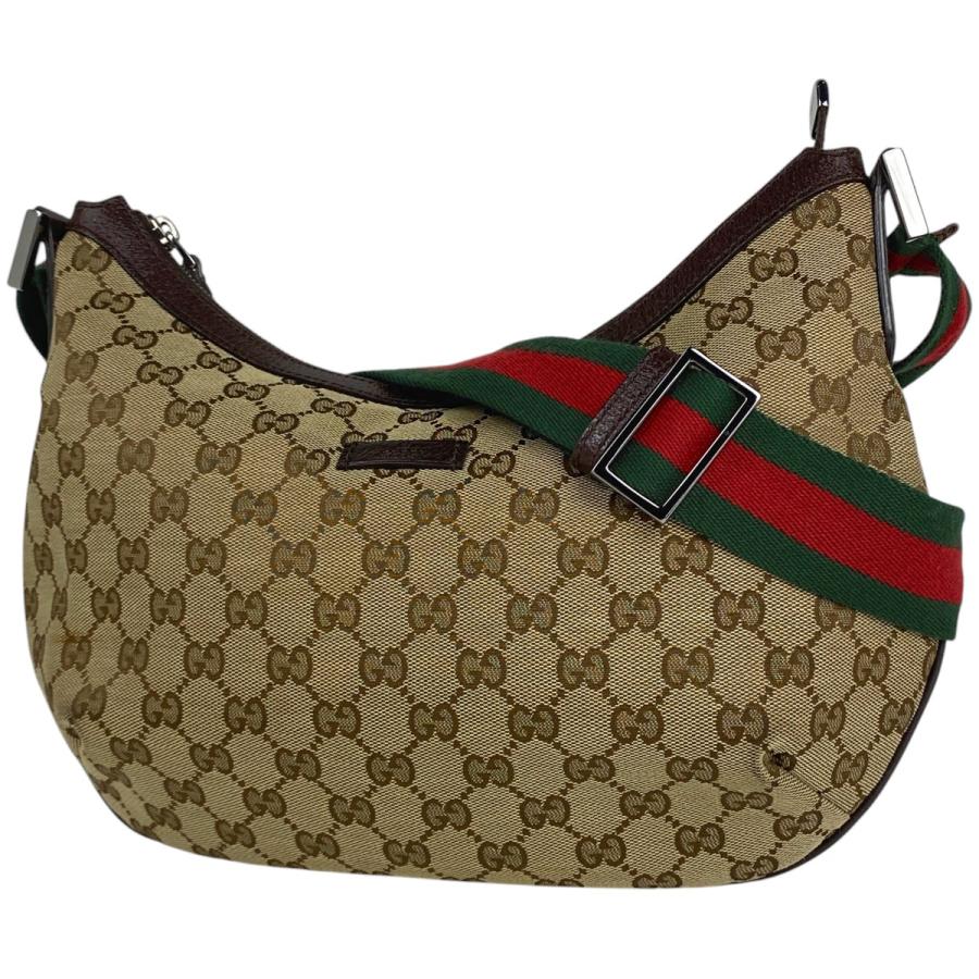 GUCCI グッチ GG柄 ショルダーバッグ シェリーライン ウェブ GG  