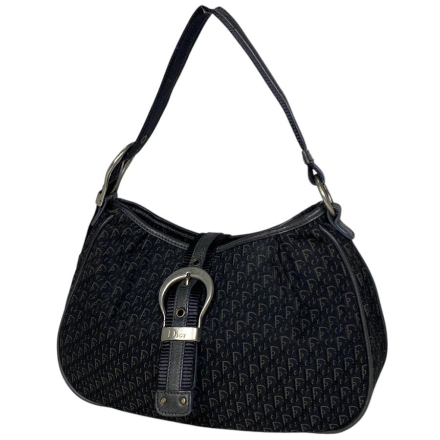 クリスチャン ディオール トロッター ハンドバッグ 黒レディディオール