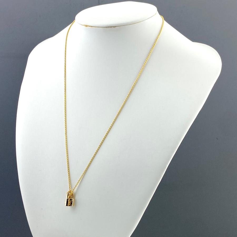 未使用☆ルイヴィトン☆ネックレス☆カデナ ゴールド 中古・古着通販】LOUIS VUITTON (ルイ ヴィトン) コリエ LV