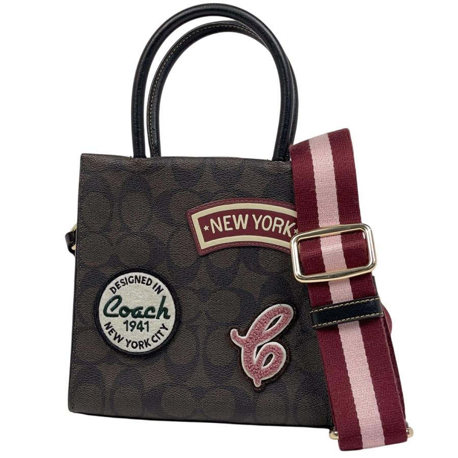 COACH（コーチ） シグネチャー ショルダーバッグ 2WAY ハンドバッグ