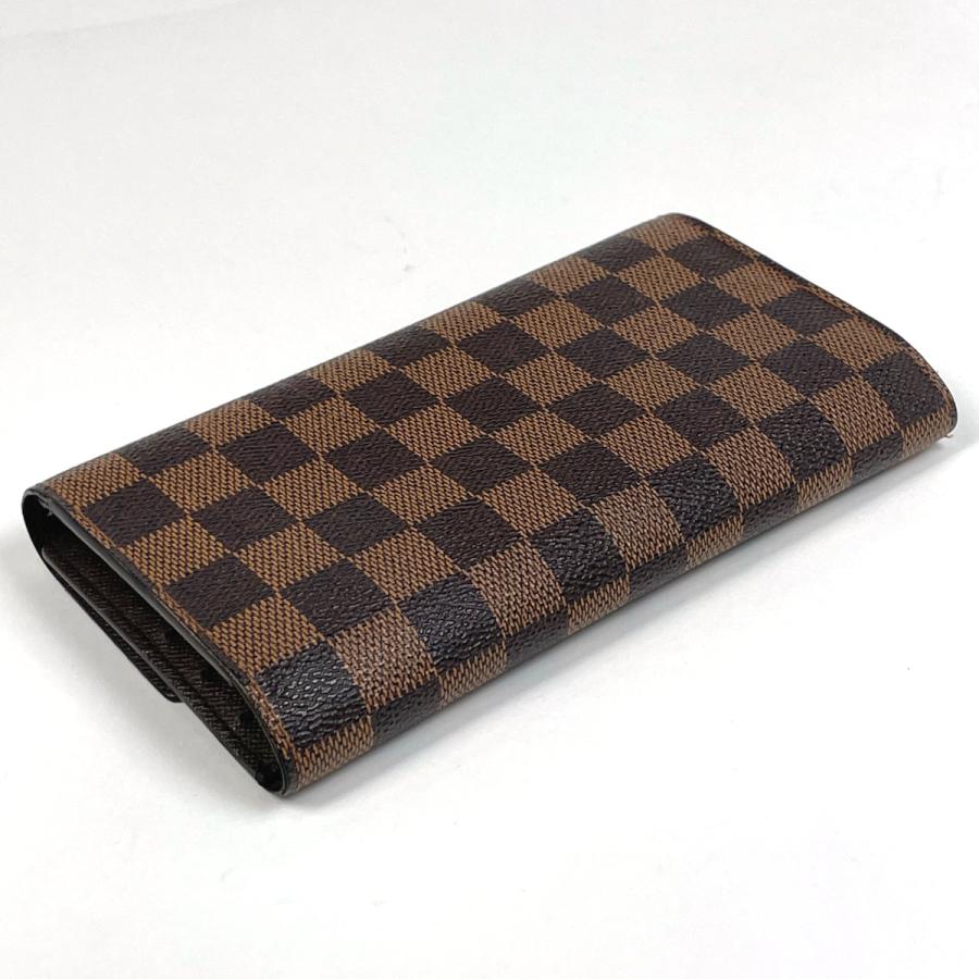 ルイヴィトン　ダミエ　インターナショナル　長財布　ポルトフォイユ　三つ折財布　革 LOUIS VUITTON ルイ・ヴィトン Louis Vuitton ポルトフォイユ