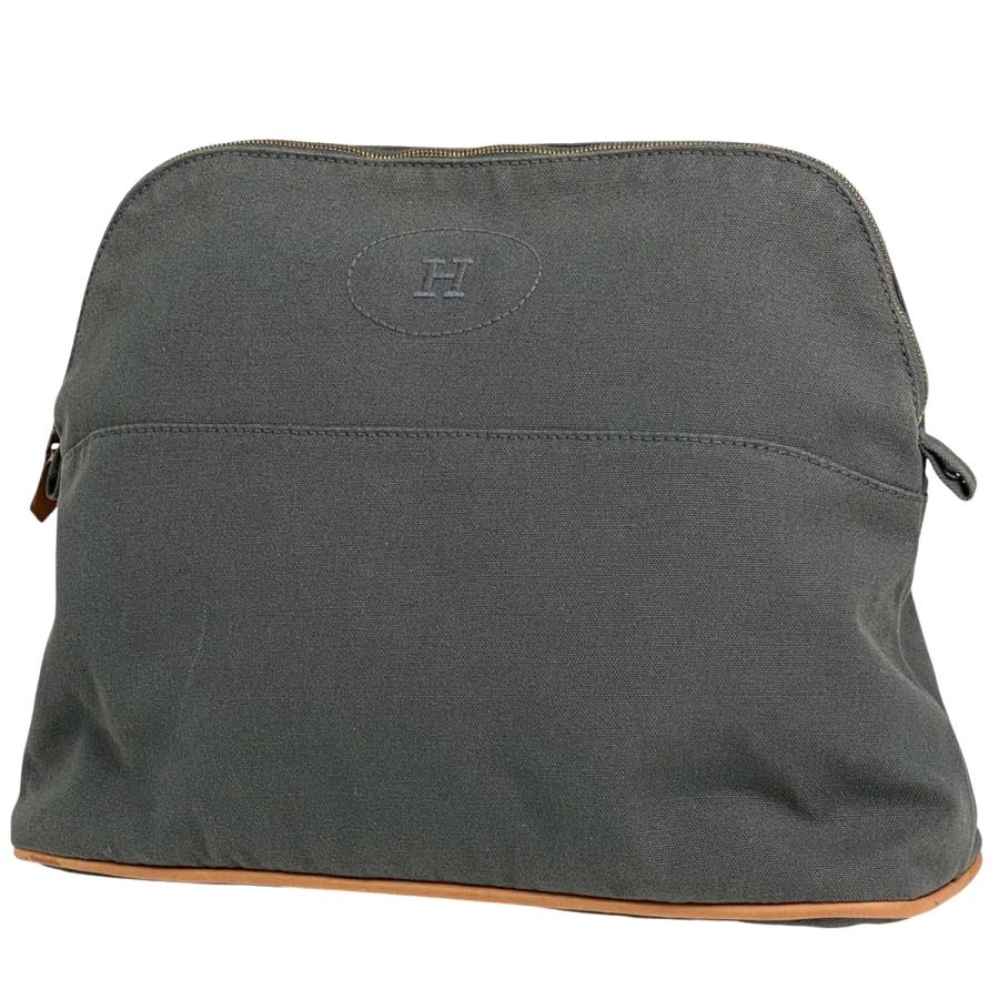 HERMES エルメス ボリード ポーチ GM Hロゴ トラベルポーチ 化粧ポーチ  