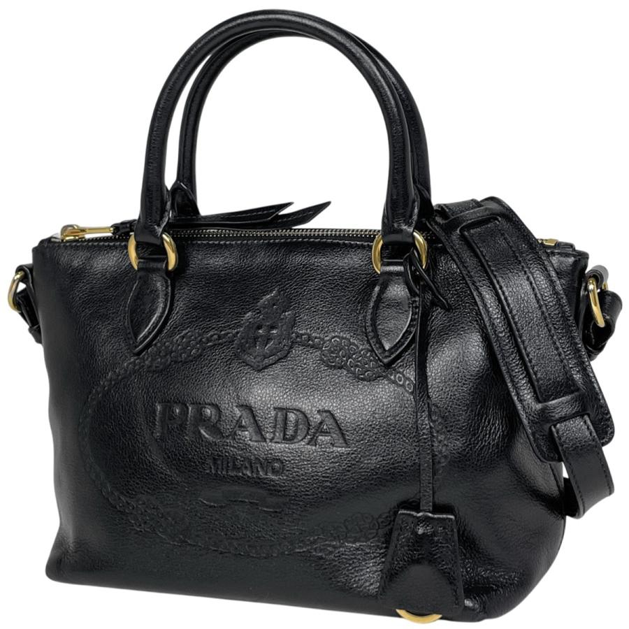 PRADA（プラダ） ロゴ ハンドバッグ 2WAY ショルダーバッグ