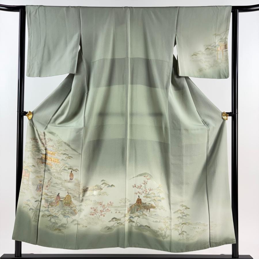 小紋 身丈161.5cm 裄丈64cm 正絹 秀品 【中古】 美品】 小紋 身丈161.5cm 裄丈64cm 正絹 秀品 【中古】の通販 by