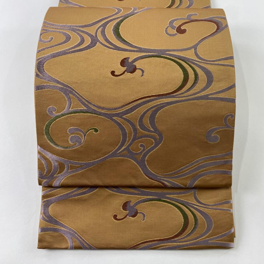 【美品】 袋帯 秀品 全通 正絹 【中古】 美品】 袋帯 秀品 全通 正絹 【中古】の通販 by バイセル ラクマ店｜ラクマ