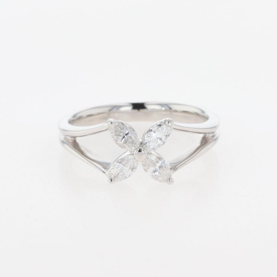 k14YG フラワーモチーフメレダイヤリング　10号 k14YG フラワーモチーフメレダイヤリング 10号 k14YG フラワーモチーフ