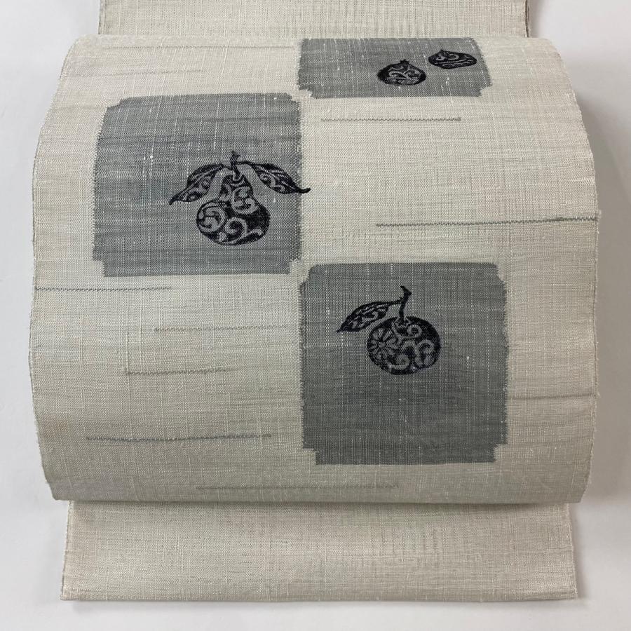 正絹　お太鼓袋帯【鹿の子柄　まる　なみなみ模様】 正絹 お太鼓袋帯【鹿の子柄 まる なみなみ模様】