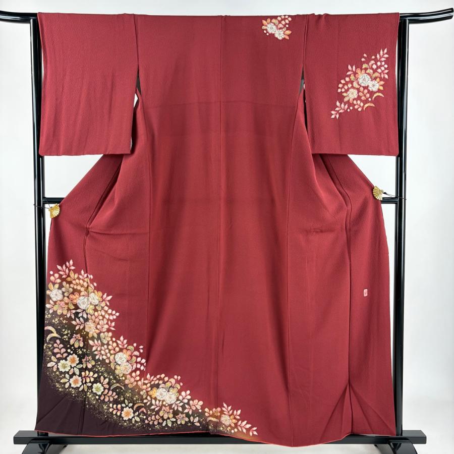付下げ 身丈156.5cm 裄丈63.5cm S 袷 翠山工房 やまと 落款あり
