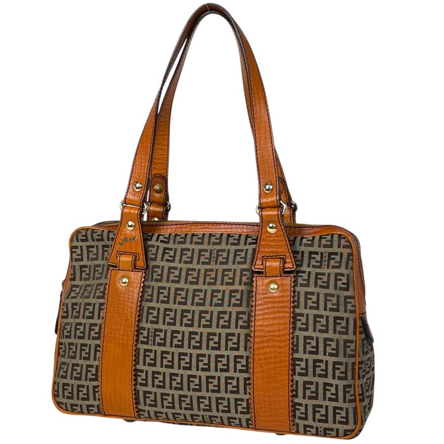 FENDI（フェンディ） ズッキーノ柄 ハンドバッグ トートバッグ