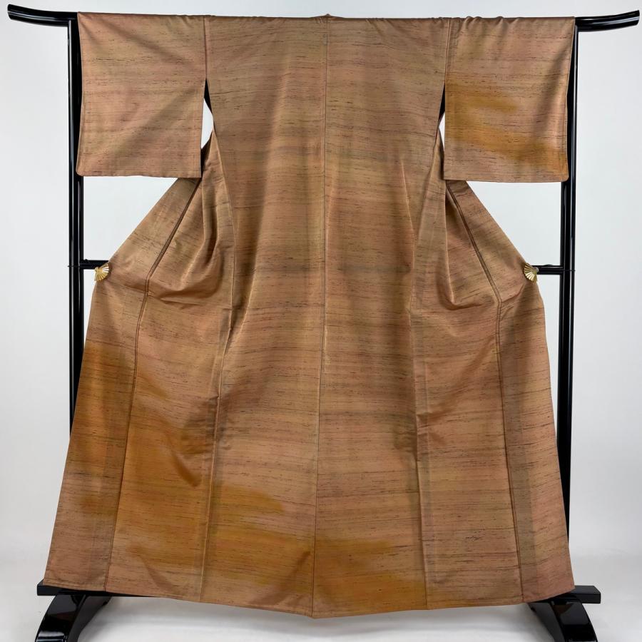 付下げ 身丈161cm 裄丈64cm 正絹 逸品 【中古】 訪問着 身丈161cm 裄64cm レディース 袷 風景画 裄Mサイズ 秋冬春用