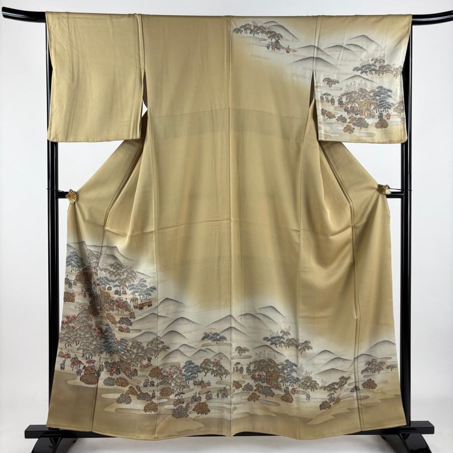 訪問着フルセット スワトウ　吉祥文様　金彩　袷　身丈158cm 裄丈63.5cm 訪問着フルセット スワトウ 吉祥文様 金彩 袷 身丈158cm 裄丈63.5cm