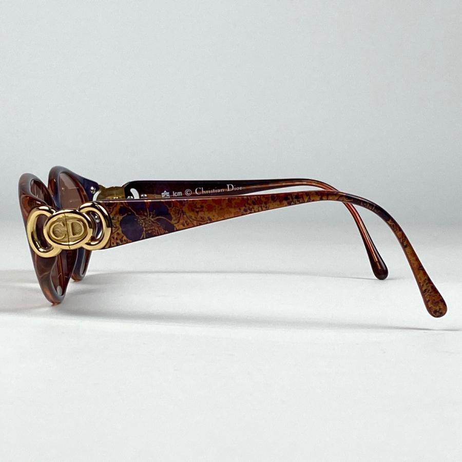 Christian Dior クリスチャンディオール ロゴ サングラス 花柄