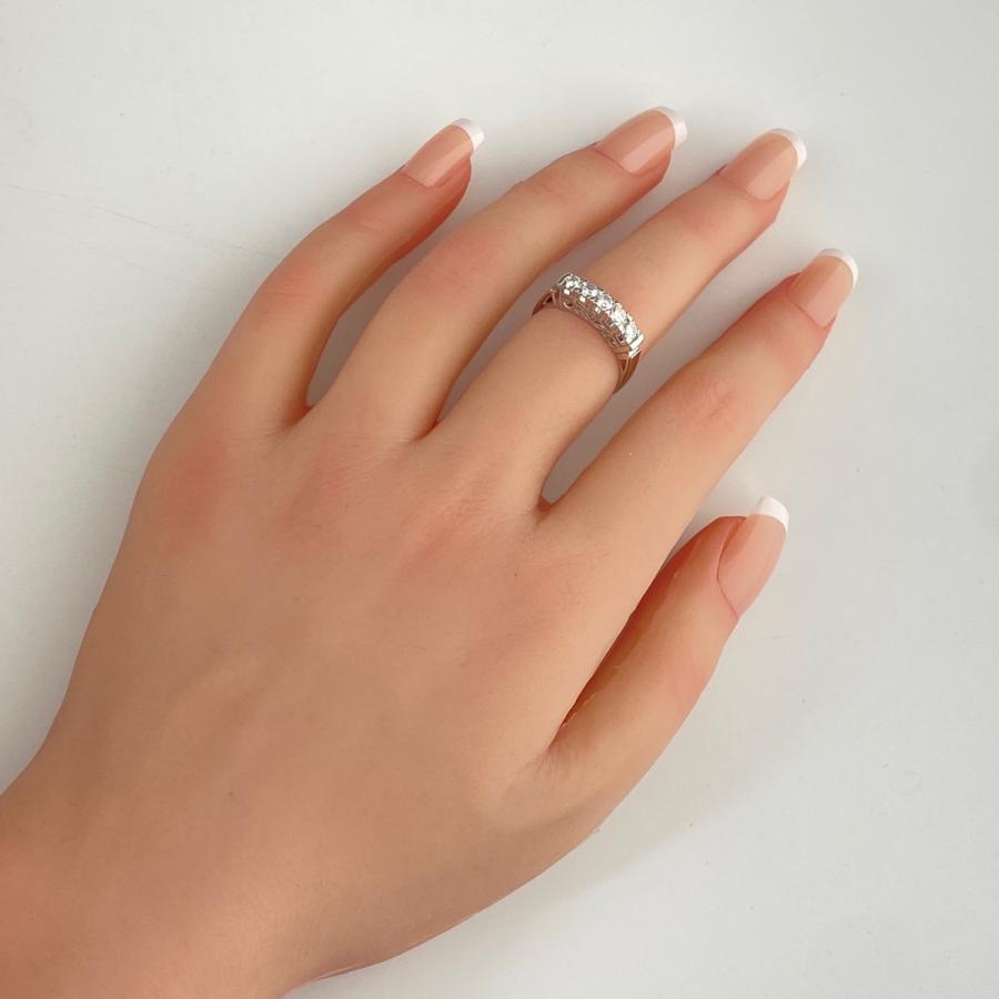 メレダイヤ デザインリング プラチナ 指輪 リング 12号 Pt850