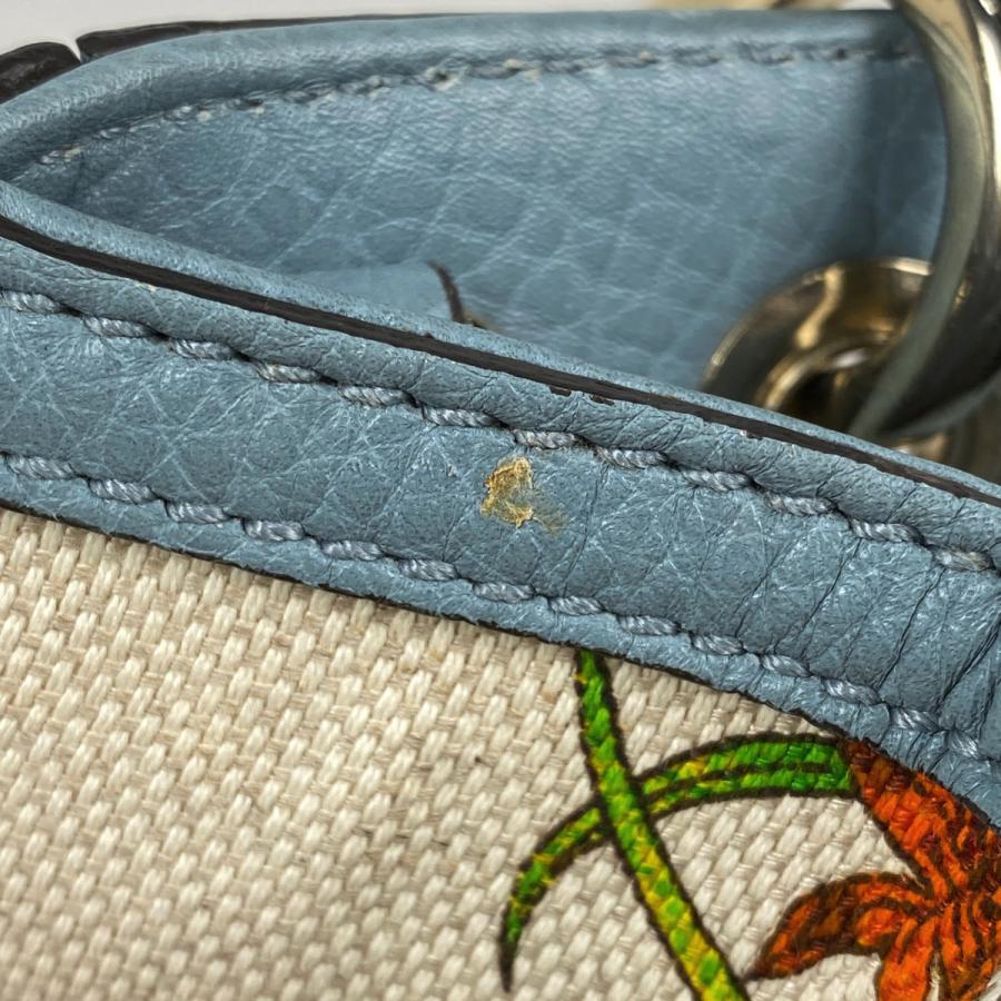 GUCCI（グッチ） バンブー スモール ショッパー ハンドバッグ フローラ