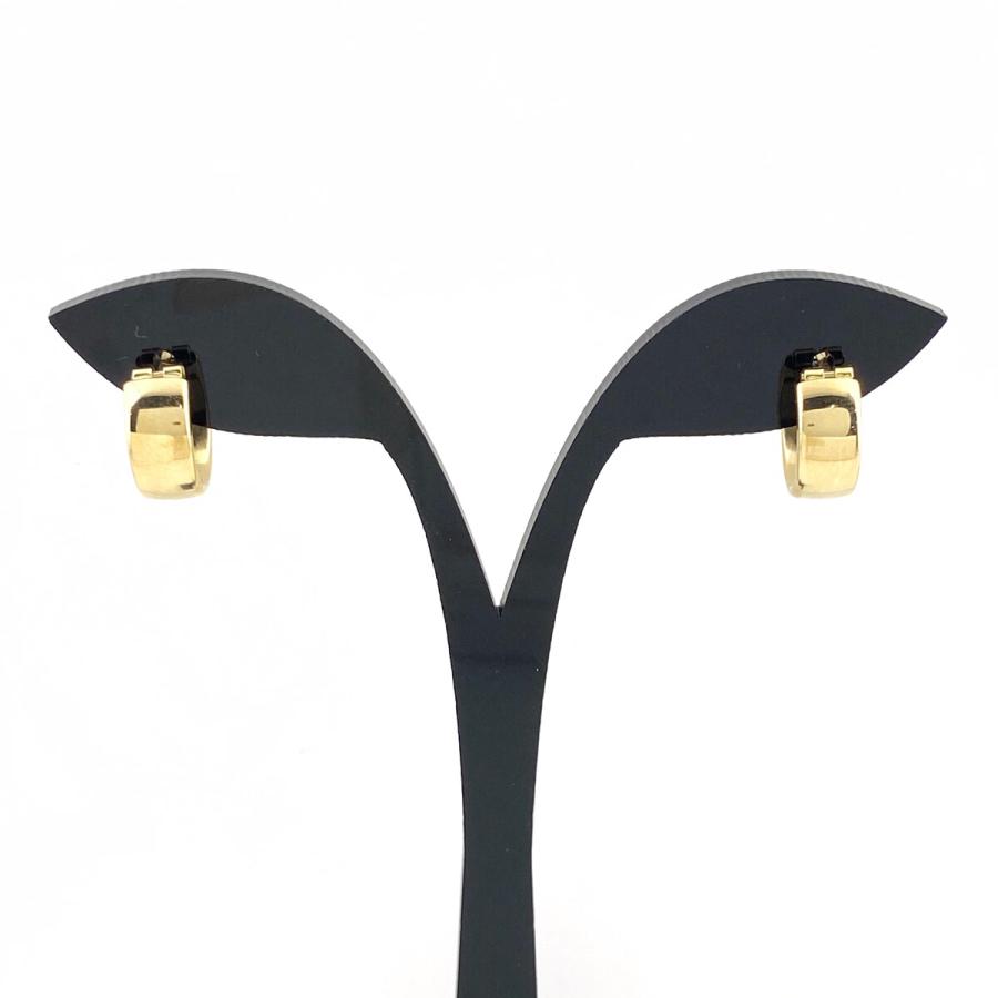 UNOAERRE（ウノアエレ） デザインピアス YG イエローゴールド ピアス