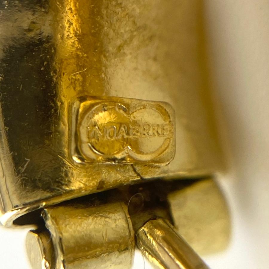 UNOAERRE（ウノアエレ） デザインピアス YG イエローゴールド ピアス