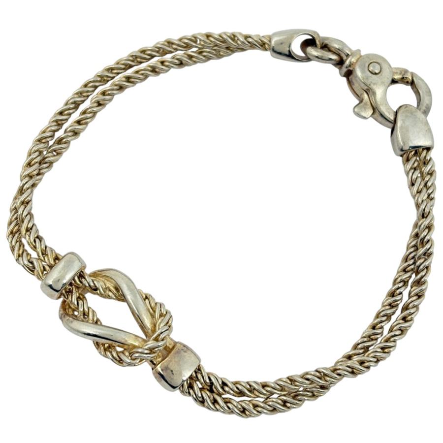 TIFFANY&Co.（ティファニー） ノット ダブルロープ ブレスレット 腕輪