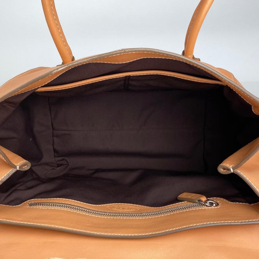 トッズ TOD'S ロゴ ハンドバッグ ショルダーバッグ レザー
