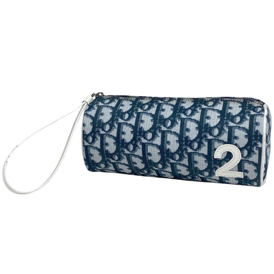 Christian Dior クリスチャン・ディオール トロッター柄 ポーチ