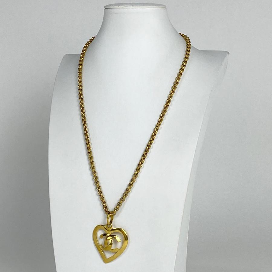 CHANEL（シャネル） ココマーク ハートモチーフ ネックレス