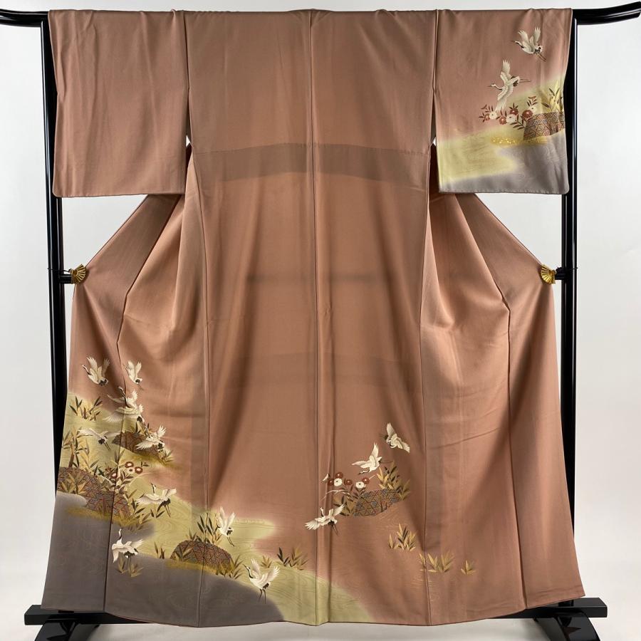 訪問着フルセット スワトウ　吉祥文様　金彩　袷　身丈158cm 裄丈63.5cm 訪問着フルセット スワトウ 吉祥文様 金彩 袷 身丈158cm 裄丈63.5cm