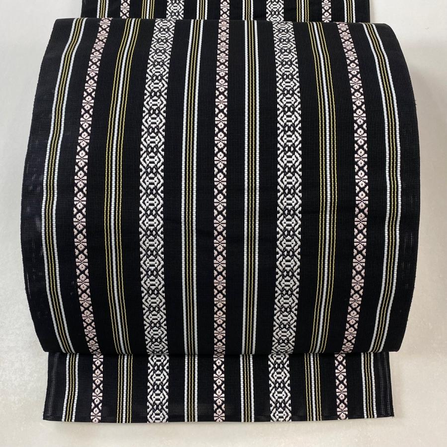 名古屋帯 逸品 証紙あり 夏帯 本場筑前博多織 八寸名古屋帯 松葉仕立て