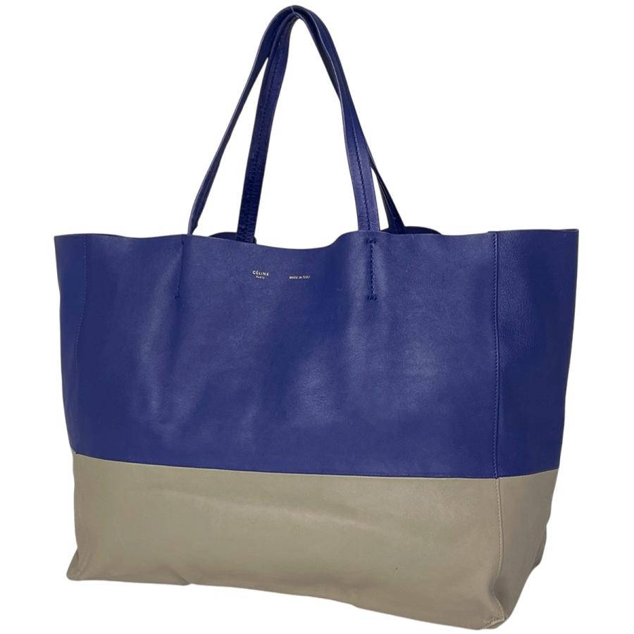 CELINE（セリーヌ） ロゴ トートバッグ ホリゾンタルカバ バイカラー 