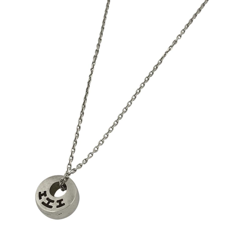HERMES（エルメス） クラルテ ネックレス Hロゴ ネックレス シルバー