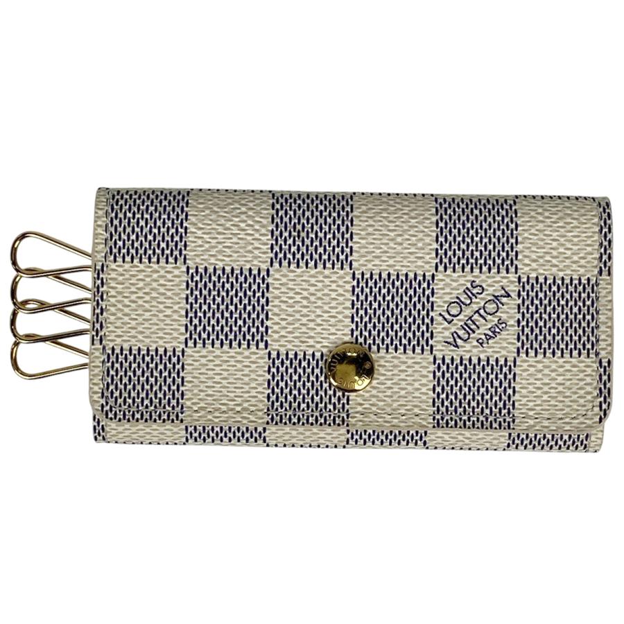 新品同様　ルイヴィトン　キーケース　ダミエ　アズール　白　ミュルティクレ　正規品 楽天市場】ダミエアズール キーケースの通販