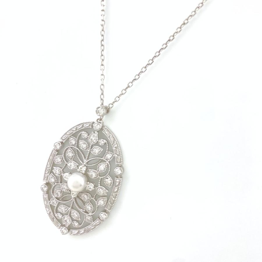 MIKIMOTO（ミキモト） パール デザインネックレス ペンダント