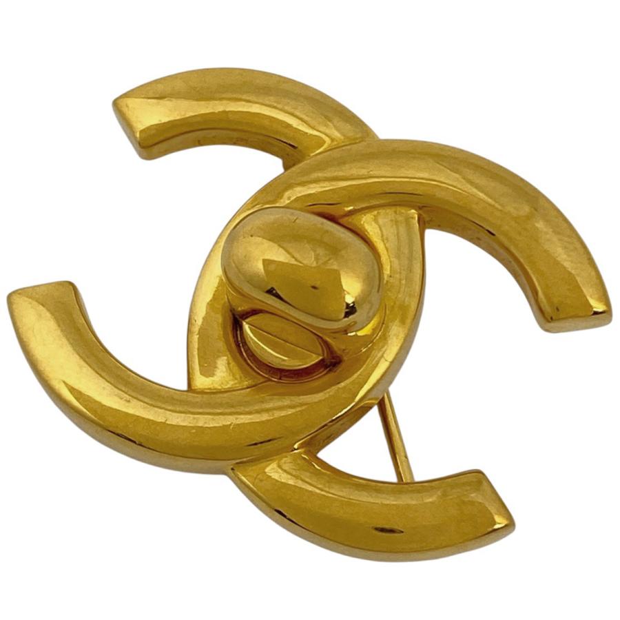 CHANEL（シャネル） ターンロック ブローチ ココマーク ブローチ GP