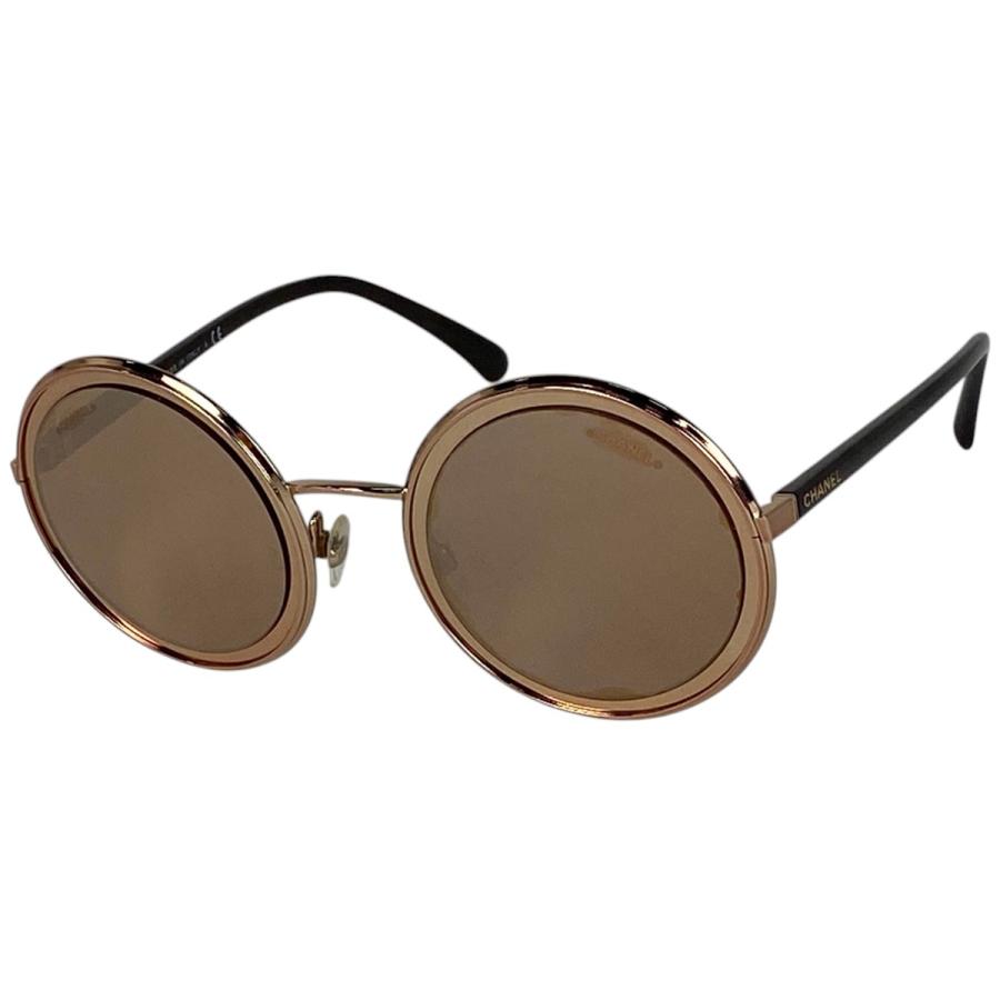 CHANEL（シャネル） ロゴ サングラス ラウンド アイウェア サングラス