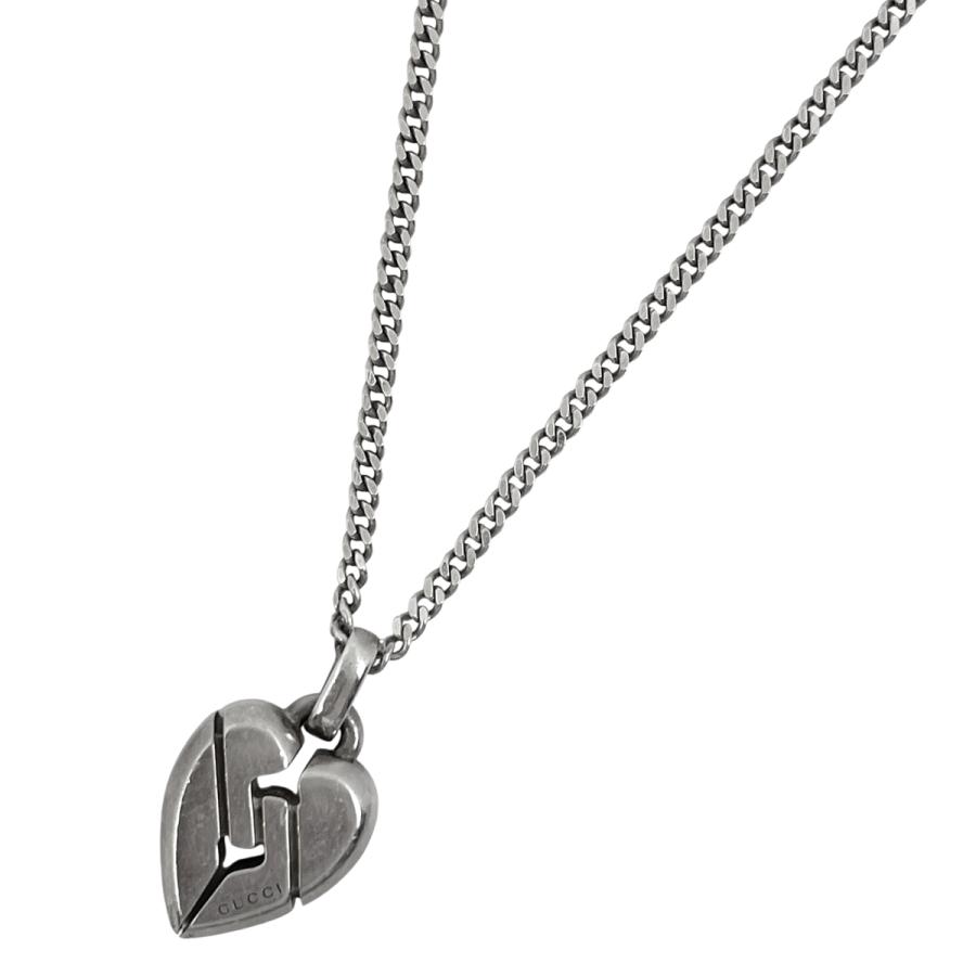 GUCCI（グッチ） ノット ハート ネックレス シルバー925 シルバー