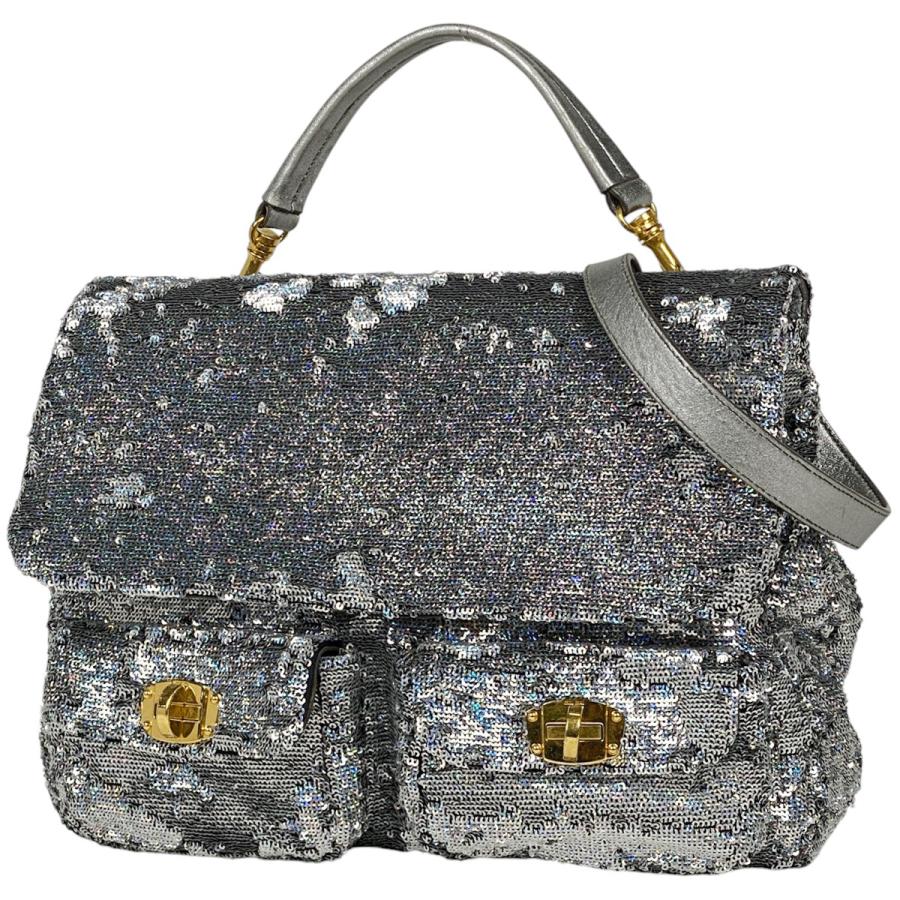 ミュウ Miu ロゴ ショルダーバッグ 2WAY ハンドバッグ