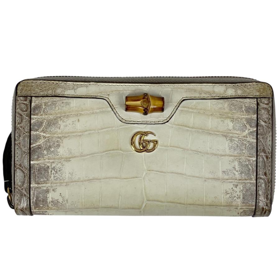 GUCCI（グッチ） GUCCI GGマーモント ラウンドファスナー 長財布