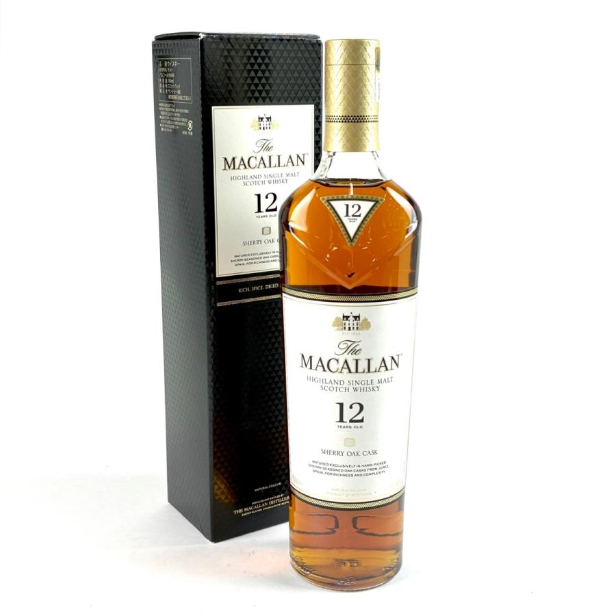 MACALLAN 12年 シェリーオークカスクスコッチウイスキー 700ml マッカラン MACALLAN 12年 シェリーオークカスク 700ml スコッチ