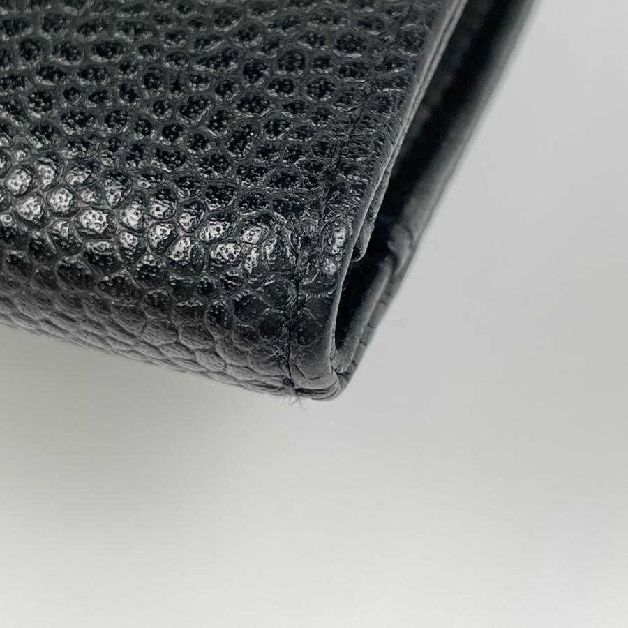 CHANEL（シャネル） ココマーク 二つ折り長財布 がま口 キャビアスキン
